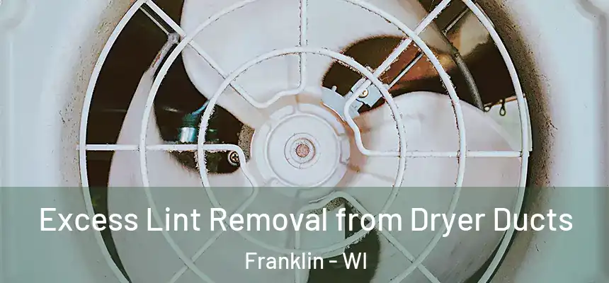  Excess Lint Removal from Dryer Ducts Franklin - WI