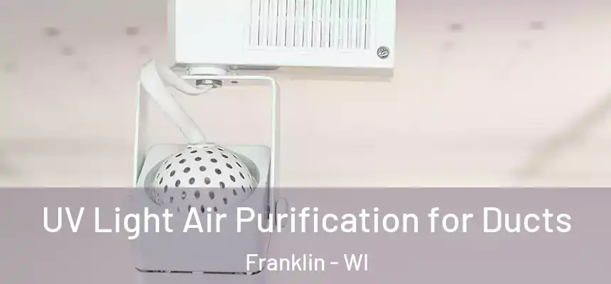  UV Light Air Purification for Ducts Franklin - WI